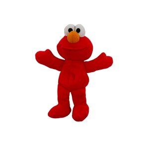 Tyco Elmo Beanbag Plush Toy 1997 Vintage Jim Henson Sesame Street Preschool Red